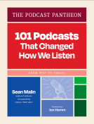book cover for The Podcast Pantheon