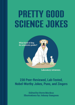 book cover for Pretty Good Science Jokes