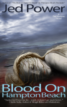 book cover for  Blood on Hampton Beach