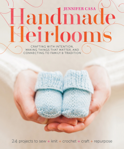 book cover for Handmade Heirlooms
