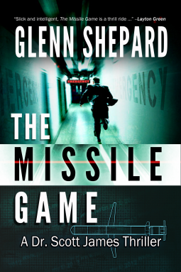book cover for The Missile Game