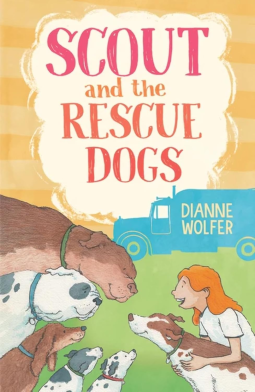 book cover for Scout and the Rescue Dogs