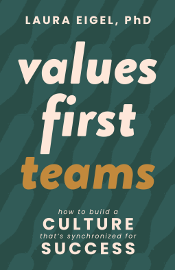 book cover for Values First Teams