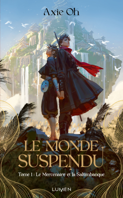book cover for Le Monde suspendu T1
