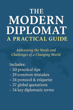 book cover for The Modern Diplomat: A Practical Guide