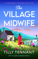 book cover for The Village Midwife