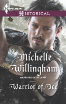 book cover for Warrior of Ice