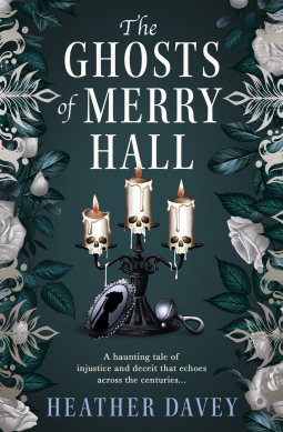 book cover for The Ghosts of Merry Hall