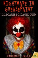 book cover for Nightmare in Greasepaint