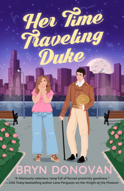book cover for Her Time Traveling Duke
