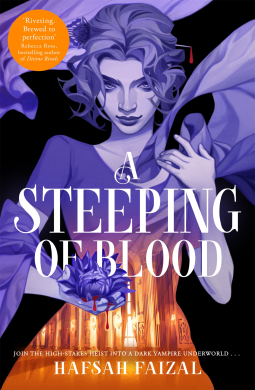 book cover for A Steeping of Blood