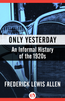 book cover for Only Yesterday