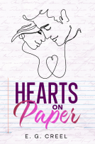 book cover for Hearts on Paper