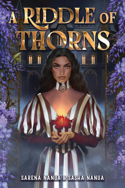 book cover for A Riddle of Thorns