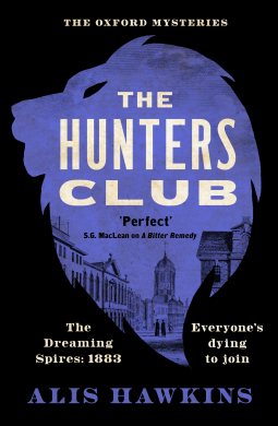 book cover for The Hunters Club