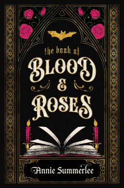 book cover for The Book of Blood and Roses