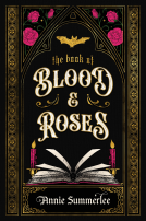 book cover for The Book of Blood and Roses