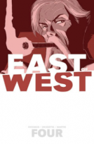 book cover for East of West Volume 4: Who Wants War? TP
