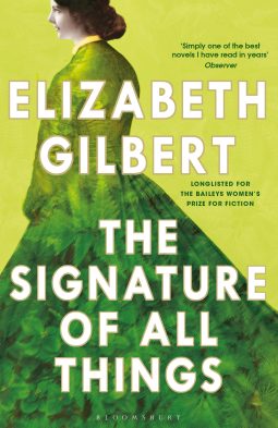book cover for The Signature of All Things