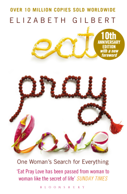 book cover for Eat Pray Love