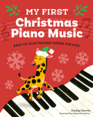 book cover for My First Christmas Piano Music