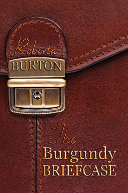 book cover for The Burgundy Briefcase