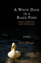 book cover for A White Duck in a Black Pond