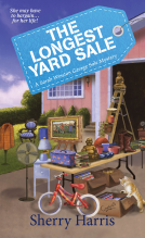 book cover for The Longest Yard Sale
