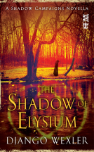 book cover for The Shadow of Elysium
