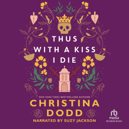 book cover for Thus With a Kiss I Die