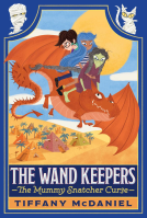 book cover for The Mummy Snatcher Curse