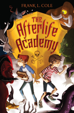 book cover for The Afterlife Academy