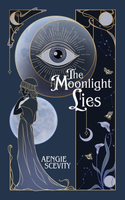 book cover for The Moonlight Lies