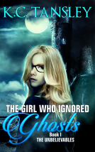 book cover for The Girl Who Ignored Ghosts