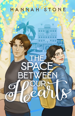 book cover for The Space Between Our Hearts