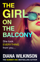 book cover for The Girl on the Balcony