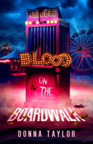 book cover for Blood on the Boardwalk