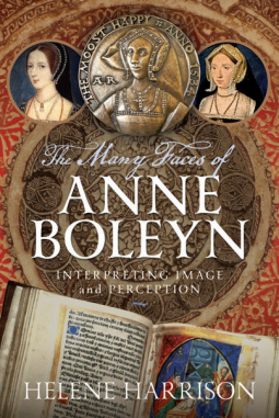 book cover for The Many Faces of Anne Boleyn