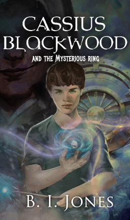book cover for Cassius Blackwood and the Mysterious Ring