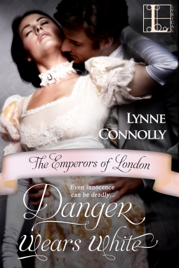 book cover for Danger Wears White
