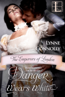 book cover for Danger Wears White