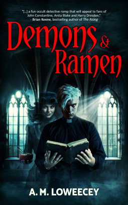 book cover for DEMONS & RAMEN