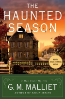 book cover for The Haunted Season