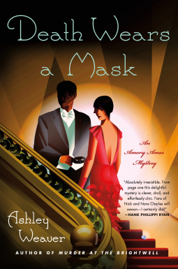 book cover for Death Wears a Mask