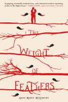 book cover for The Weight of Feathers