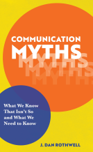 book cover for Communication Myths