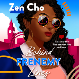 book cover for Behind Frenemy Lines
