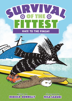 book cover for Survival of the Fittest: Race to the Finish!