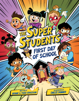 book cover for The Super Students