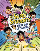 book cover for The Super Students